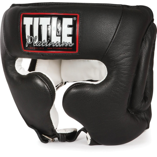 

TITLE Platinum Training Headgear M Черный