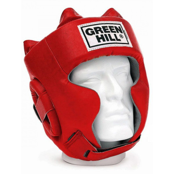 

Боксерский шлем Green Hill UBF лицензированный ФБУ L (красный)