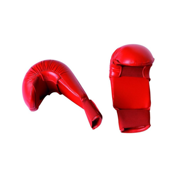 

Перчатки боксерские Adidas без защиты пальца WKF L (красный)