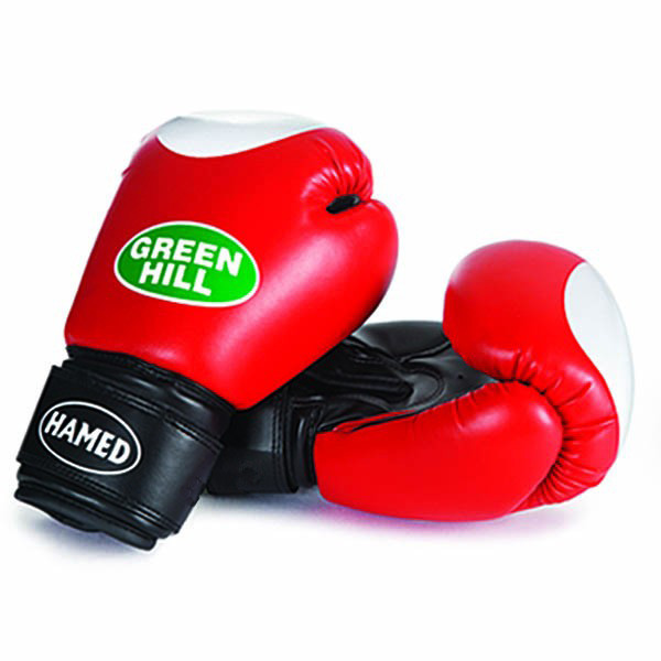 

Перчатки боксерские Green Hill HAMED 8 унций (красные)
