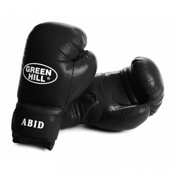 

Перчатки боксерские Green Hill ABID 12 унций чёрные