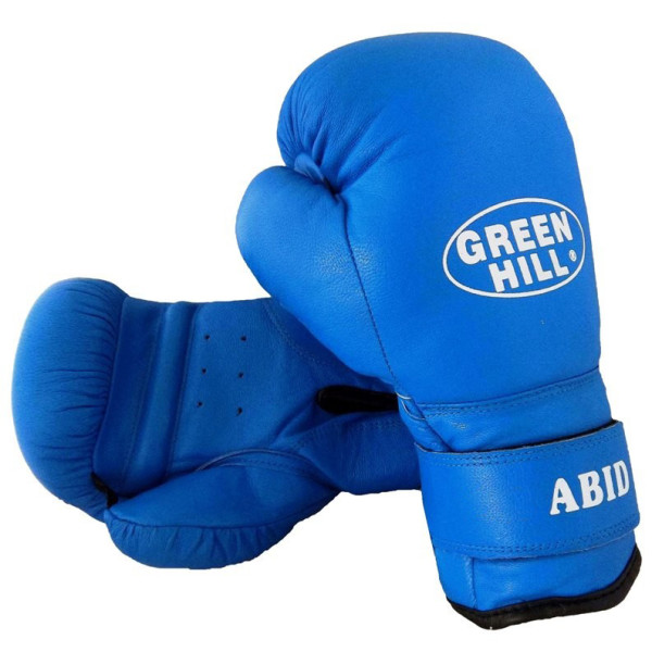 

Перчатки боксерские Green Hill ABID 12 унций (синие)