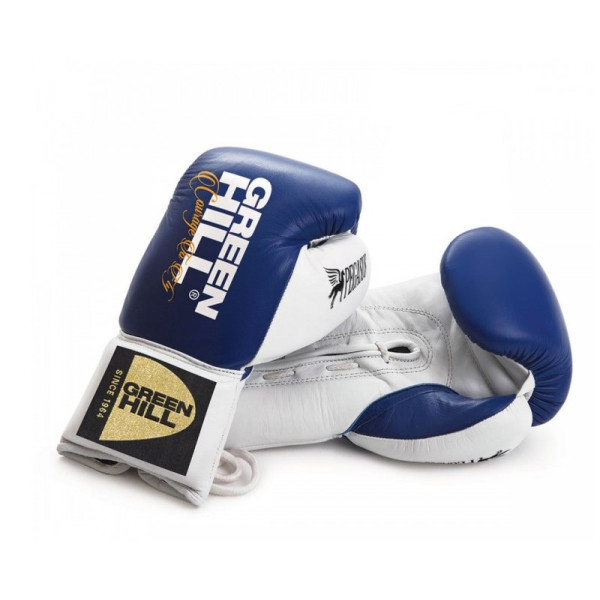 

Перчатки боксерские Green Hill AIBA PRO BOXING 12 унций (синий)