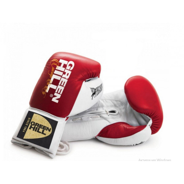 

Перчатки боксерские Green Hill AIBA PRO BOXING 12 унций (красный)