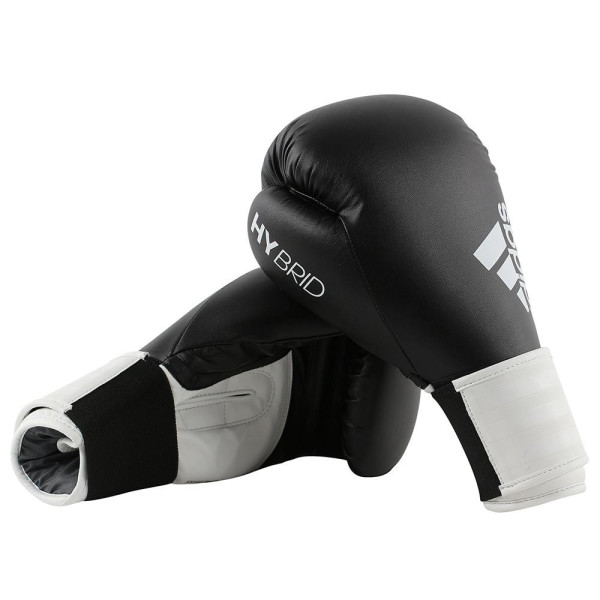 

Перчатки боксерские Adidas Hybrid 100 14 унций (Бело-Черный)