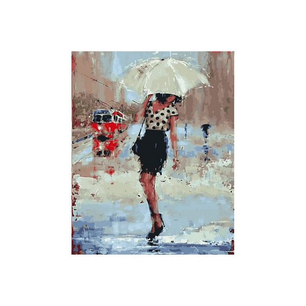 

Картина по номерам Дождливый день. Худ. Лаура Ли Зангетти, 40x50 см., Babylon