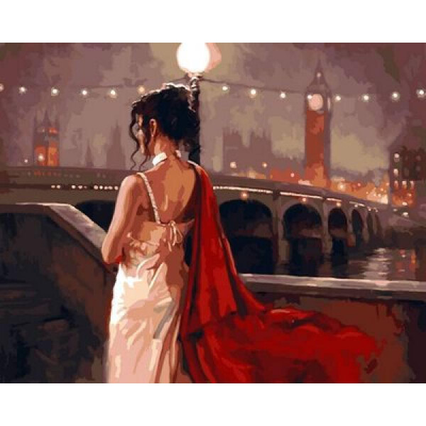 

Картина по номерам Винтажный Лондон, 40x50 см., Babylon