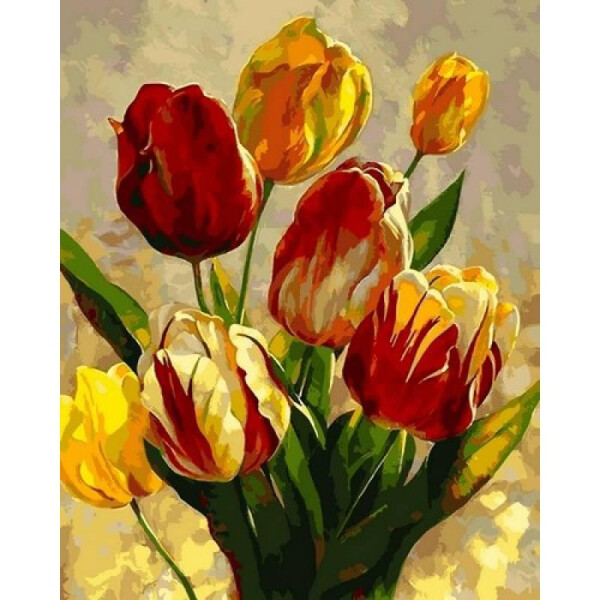 

Картина по номерам Тюльпаны, 40x50 см., Mariposa