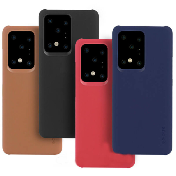 

PC чехол c микрофиброй G-Case Juan Series для Samsung Galaxy S20+ Коричневый