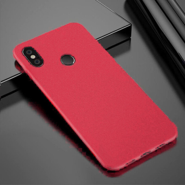 

TPU Sandstone Matte case для Xiaomi Redmi Note 6 Pro Красный