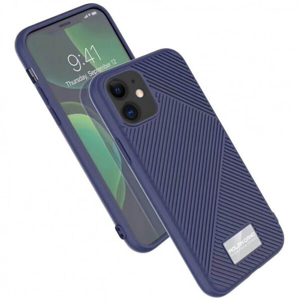 

TPU накладка Molan Cano Jelline series для Apple iPhone 11 (6.1") Синий / Navy