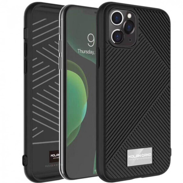 

TPU накладка Molan Cano Jelline series для Apple iPhone 11 Pro Max (6.5") Черный / Black