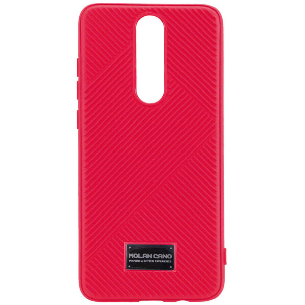 

TPU накладка Molan Cano Jelline series для Xiaomi Redmi 8 / 8a Розовый / Hot Pink