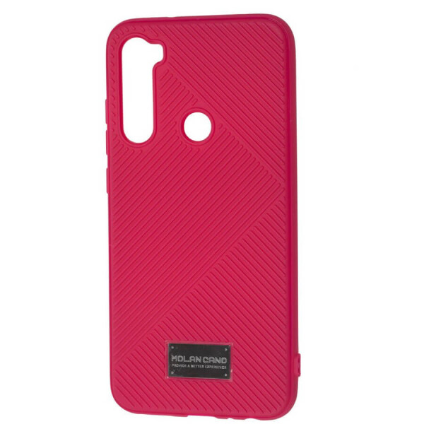 

Чехол TPU накладка Molan Cano Jelline series для Xiaomi Redmi Note 8 Розовый / Hot Pink