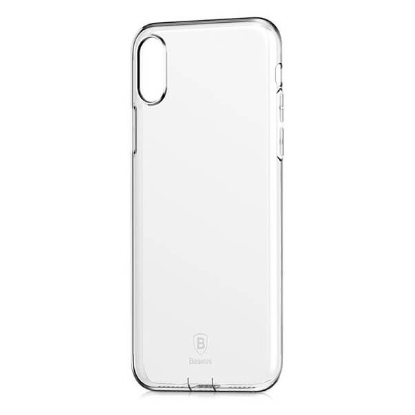 

TPU чехол Baseus Simple Ultrathin для Apple iPhone X (5.8") / XS (5.8") с заглушкой Бесцветный / Transparent
