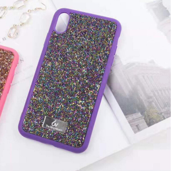 

TPU чехол Bling World Brilliant Case для Apple iPhone XS Max (6.5") Фиолетовый