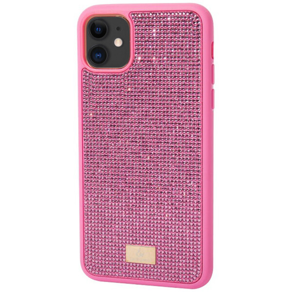 

TPU чехол Bling World Grainy Diamonds для Apple iPhone 11 (6.1") Розовый