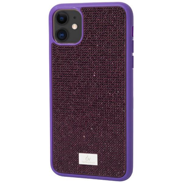 

TPU чехол Bling World Grainy Diamonds для Apple iPhone 11 (6.1") Фиолетовый