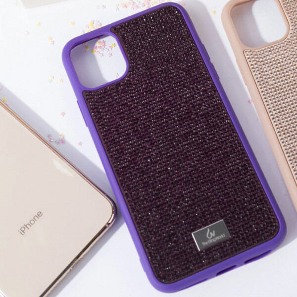 

TPU чехол Bling World Grainy Diamonds для Apple iPhone 11 Pro Max (6.5") Фиолетовый