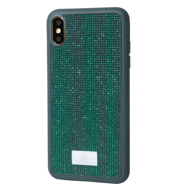 

TPU чехол Bling World Grainy Diamonds для Apple iPhone XS Max (6.5") Зеленый