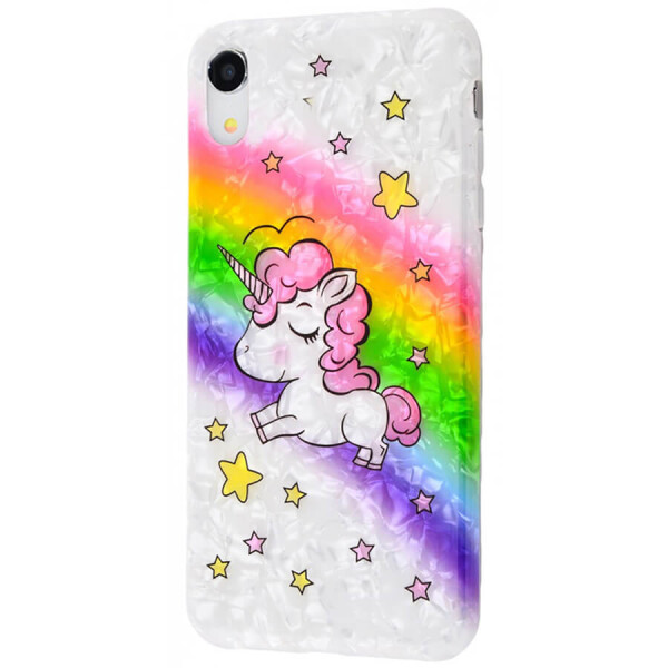 

TPU чехол Dream Unicorn для Apple iPhone XR (6.1") Единорог розовый