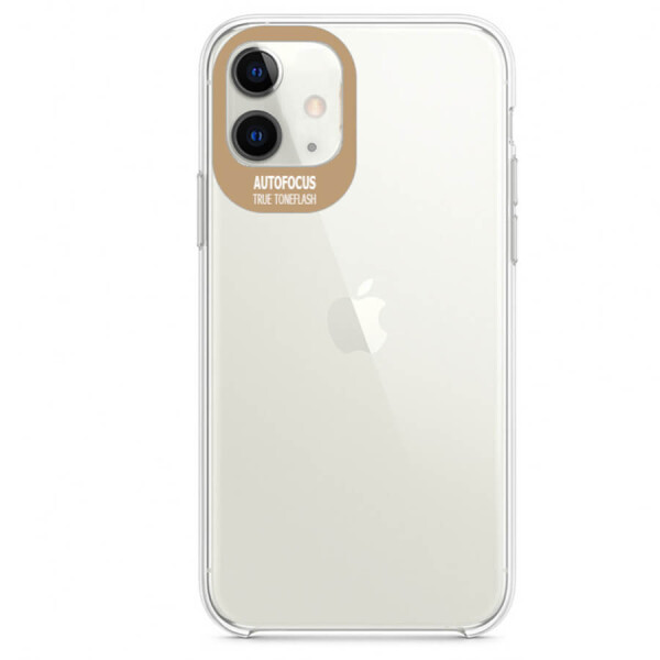 

TPU чехол Epic clear flash для Apple iPhone 11 (6.1") Бесцветный / Золотой