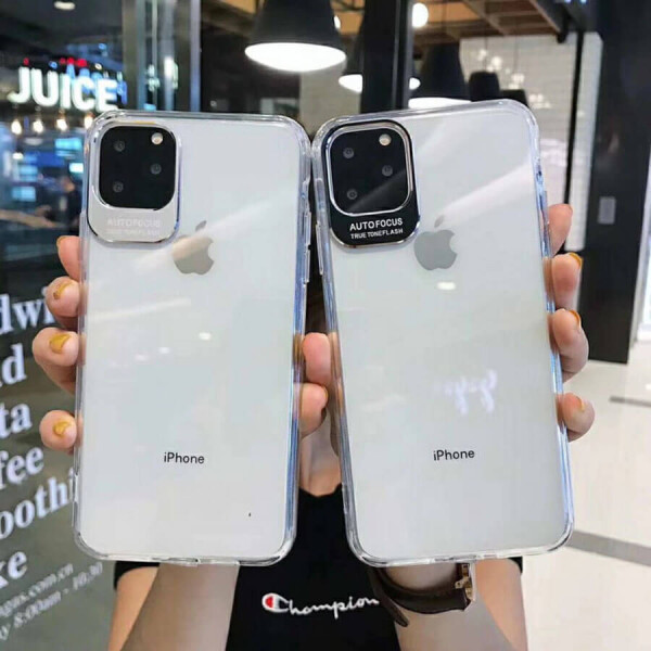 

TPU чехол Epic clear flash для Apple iPhone 11 (6.1") Бесцветный / Серебряный