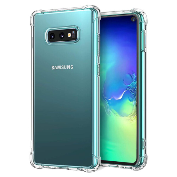 

TPU чехол Epic Ease с усиленными углами для Samsung Galaxy S10e Прозрачный / Transparent