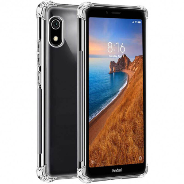 

TPU чехол Epic Ease с усиленными углами для Xiaomi Redmi 7A Прозрачный / Transparent