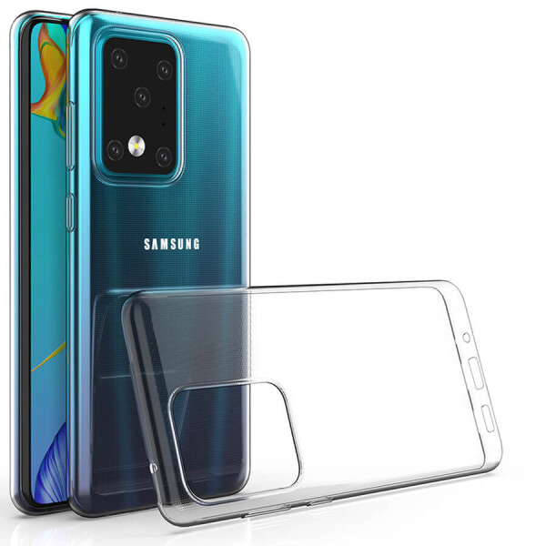 

TPU чехол Epic Premium Transparent для Samsung Galaxy S20 Ultra Прозрачный / Transparent