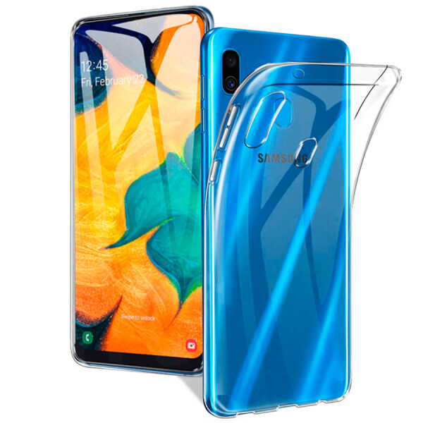 

TPU чехол Epic Transparent 1,0mm для Samsung Galaxy A20 / A30 Бесцветный (прозрачный)
