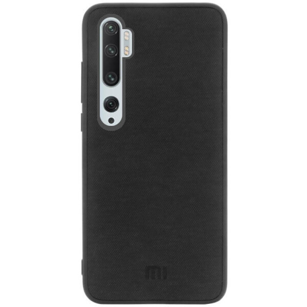 

TPU чехол Fiber Logo для Xiaomi Mi Note 10 / Note 10 Pro / Mi CC9 Pro Черный