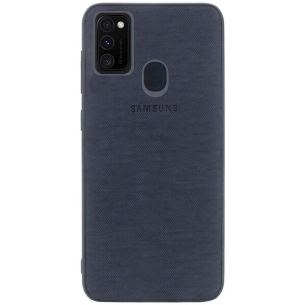 

TPU чехол Fiber Logo для Samsung Galaxy M30s / M21 Синий