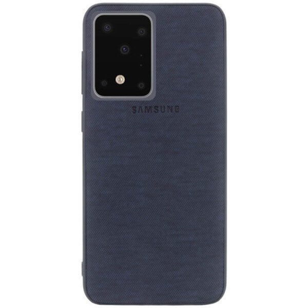 

TPU чехол Fiber Logo для Samsung Galaxy S20 Ultra Синий