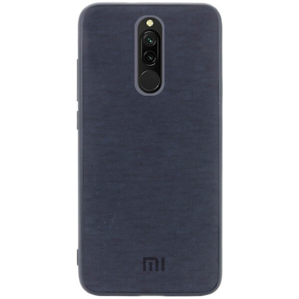 

TPU чехол Fiber Logo для Xiaomi Redmi 8 Синий