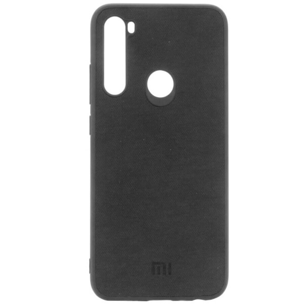

TPU чехол Fiber Logo для Xiaomi Redmi Note 8 Черный