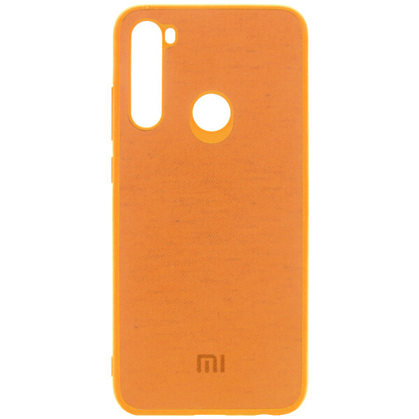 

TPU чехол Fiber Logo для Xiaomi Redmi Note 8T Оранжевый