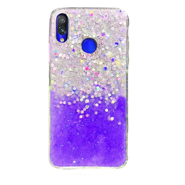 

TPU чехол Galaxy Glitter для Xiaomi Redmi 7 Фиолетовый
