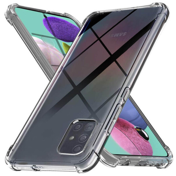 

TPU чехол GETMAN Transparent 1,0 mm для Samsung Galaxy A51 Бесцветный (прозрачный)
