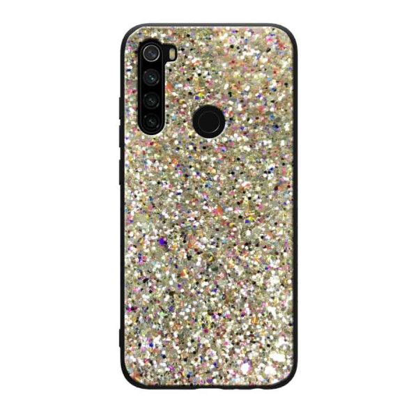 

TPU чехол Glitter Crystal для Xiaomi Redmi Note 8 Золотой