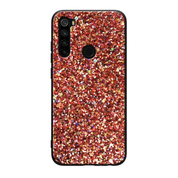 

TPU чехол Glitter Crystal для Xiaomi Redmi Note 8 Красный