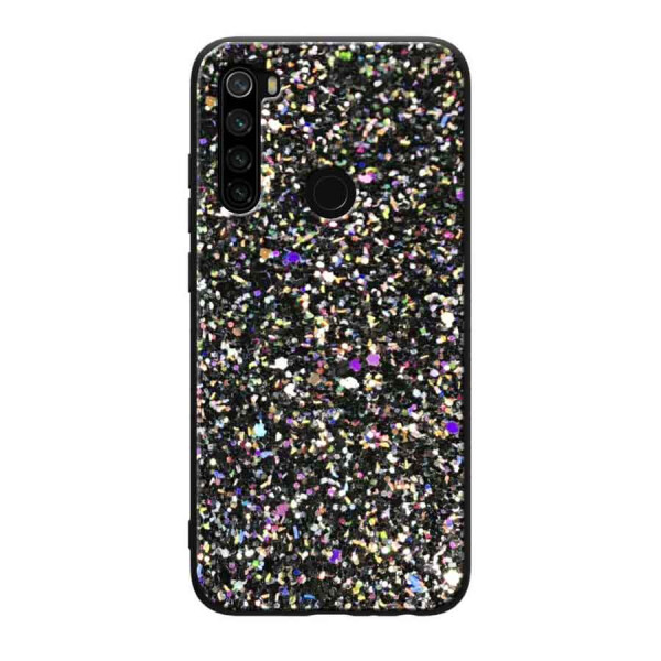 

TPU чехол Glitter Crystal для Xiaomi Redmi Note 8 Черный