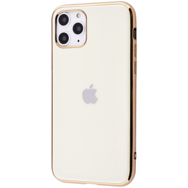 

TPU чехол GLOSSY LOGO для Apple iPhone 11 Pro Max (6.5") Золотой