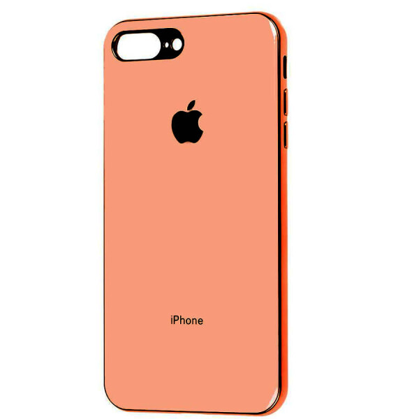 

TPU чехол GLOSSY LOGO для Apple iPhone 7 plus / 8 plus (5.5") Коралловый