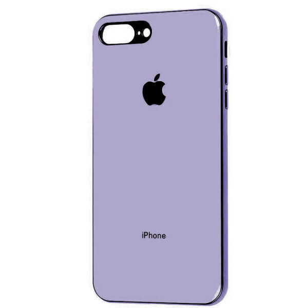 

TPU чехол GLOSSY LOGO для Apple iPhone 7 plus / 8 plus (5.5") Сиреневый