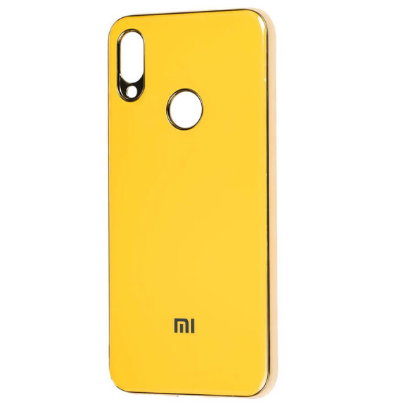 

TPU чехол GLOSSY LOGO для Xiaomi Redmi 7 Желтый
