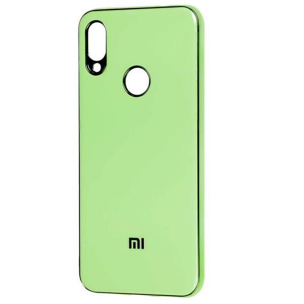 

TPU чехол GLOSSY LOGO для Xiaomi Redmi 7 Салатовый