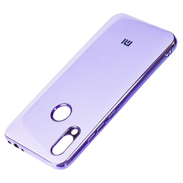 

TPU чехол GLOSSY LOGO для Xiaomi Redmi 7 Сиреневый
