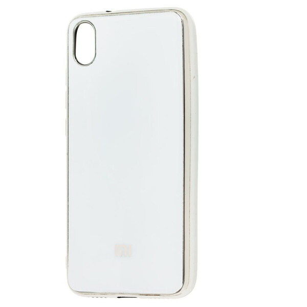 

TPU чехол GLOSSY LOGO для Xiaomi Redmi 7A Белый