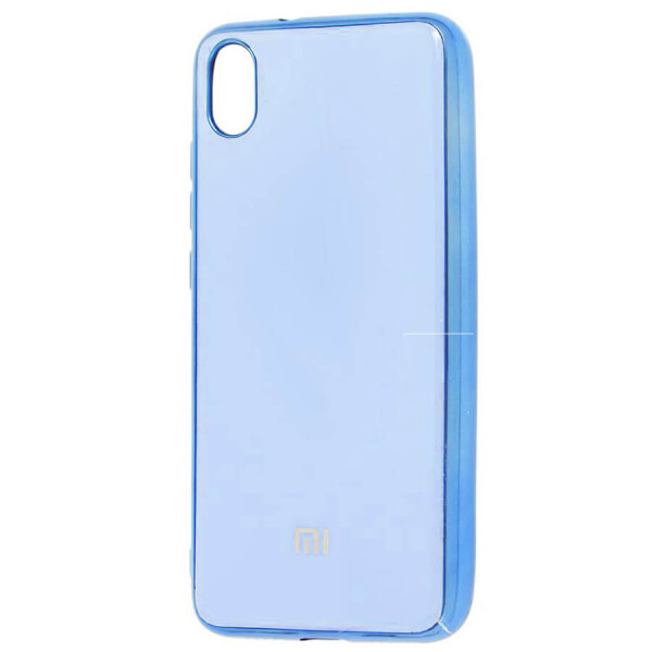 

TPU чехол GLOSSY LOGO для Xiaomi Redmi 7A Голубой